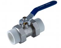 Кран шаровой латунный разъемный PPR/PPR