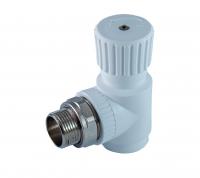 Вентиль радиаторный угловой PPR