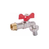 Кран шаровой водоразборный М (НР), бабочка