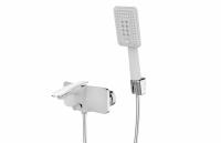 Смеситель для ванны I-TECH, VEGA 20, однорычажный, белый/хром