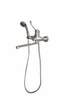 Смеситель для ванны I-TECH, CRUX 20, однорычажный, локтевой, излив 30 см