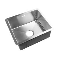 Мойка I-TECH квадратная со скругленными углами 430x430х200х0,8 сатин