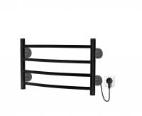 Полотенцесушитель электрический I-TECH, TANGO, 50 Вт, 53х40, черный матовый, прав. П4