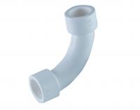 Угольник 90°  плавноизогнутый PPR