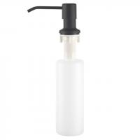 Врезной дозатор для жидкого мыла I-TECH, черный