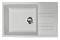 Мойка I-TECH прямоугольная с сушилкой 780x500x200 кварц, серый жемчуг