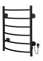Полотенцесушитель электрический I-TECH, TANGO, 80 Вт, 53х68, черный матовый, прав., П6