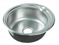 Мойка врезная круглая, матовая