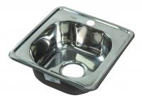 Мойка врезная квадратная, полированная