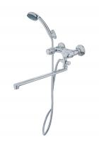 Смеситель для ванны I-TECH, CYGNUS 20, двухвентильный, излив 35 см