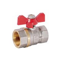 Кран шаровой FF (ВР-ВР) , бабочка