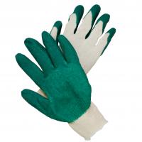 Перчатки рабочие Х/Б облитые латексом, пара