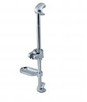 Стойка душевая 670 мм, с мыльницей