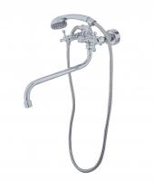 Смеситель для ванны ЭКОНОМ 209, двухвентильный, излив 30 см