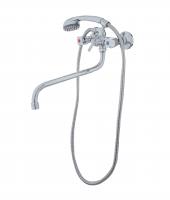 Смеситель для ванны ЭКОНОМ 202, двухвентильный, излив 30 см