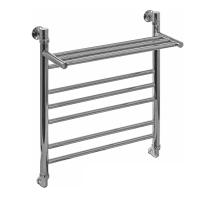 Полотенцесушитель лесенка М-4 G1" 600x500 мм (2+3+2), с полкой