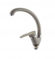 Смеситель для кухни I-TECH, GRUS 42, однорычажный, бежевый, гайка