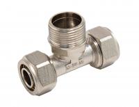 Тройник MP M (НР) (европейский стандарт)