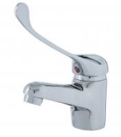 Смеситель для умывальника I-TECH, CRUX 10, однорычажный, локтевой, шпилька