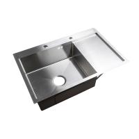 Мойка I-TECH квадратная с сушилкой справа 780*510х200х0,8 сатин