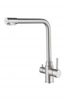 Смеситель для кухни I-TECH, NORMA 43, однорычажный, с подключением к фильтру, гайка