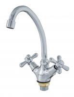 Смеситель для кухни I-TECH, LACERTA 42, двухвентильный, гайка