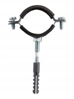 Хомут для трубы c дюбелем