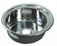 Мойка врезная круглая, полированная
