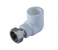 Угольник PPR с накидной гайкой