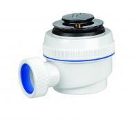 Сифон «Элит» для душевого поддона с отверстием слива 50 мм, выпуском "QUICK CLAC"