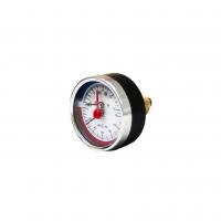 Термоманометр Экомера МД04-63мм 0..16бар 0..120С G1/4 с переходником на G1/2 Осевой 69200