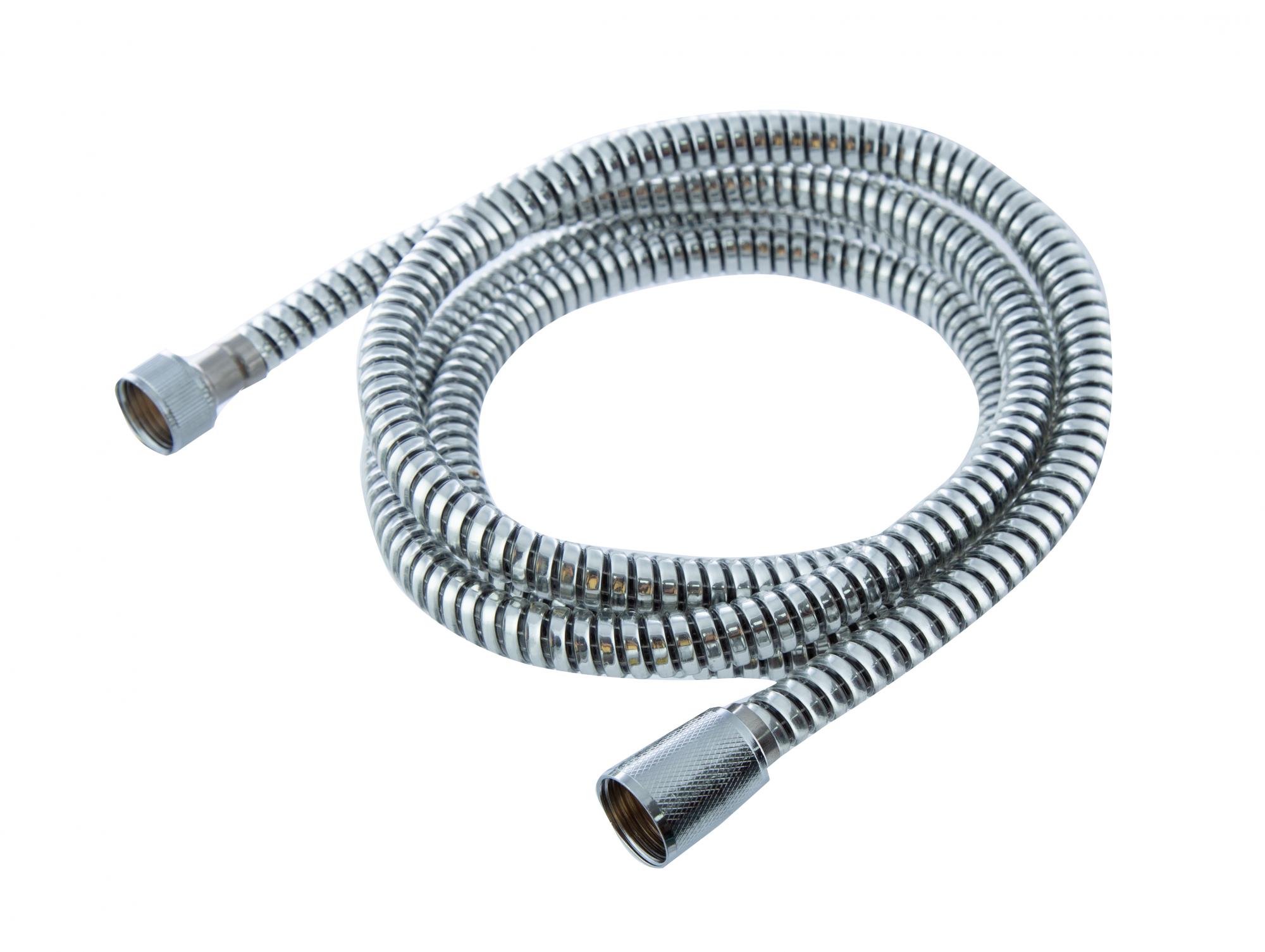 Шланг для душа I-TECH, G1/2"x1/2", двухзамковый, нерж, 150см*16мм, хром