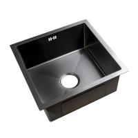 Мойка I-TECH квадратная 460x450х200х0,8 сатин, графит