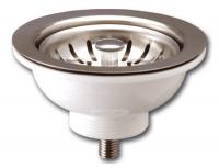 Выпуск "Элит" с нерж чашкой Ф112 мм, переливом (1 1/2")