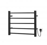 Полотенцесушитель электрический I-TECH, RUMBA, 65 Вт, 53х40, черный матовый, прав., П5