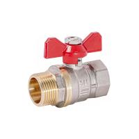 Кран шаровой FM (ВР-НР), бабочка