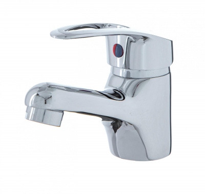 Смеситель для умывальника I-TECH, URSA 10, однорычажный, шпилька