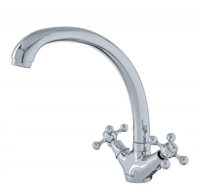 Смеситель для кухни I-TECH, LEO 41, двухвентильный, шпилька