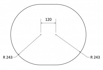 Мойка I-TECH круглая с сушилкой Ø500х620x205 кварц, песчаный берег