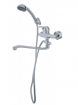 Смеситель для ванны I-TECH, PHOENIX 20, однорычажный, излив 30 см