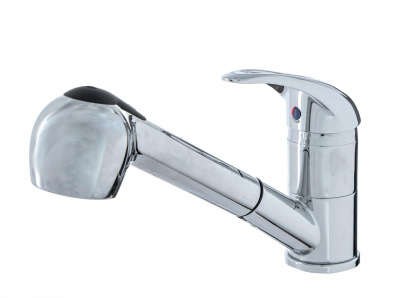 Смеситель для умывальника I-TECH, PERSEUS 11, однорычажный, с выдвижной лейкой, шпилька