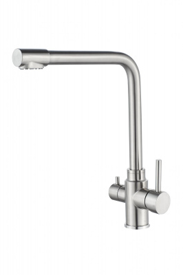 Смеситель для кухни I-TECH, NORMA 43, однорычажный, с подключением к фильтру, гайка