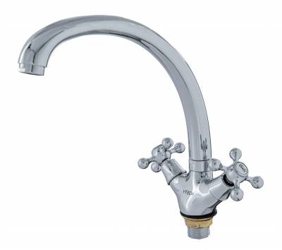 Смеситель для кухни LEO 43 двухвентильный