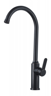 Cмеситель для кухни I-TECH, ALTAIR 42, однорычажный, антрацит, гайка