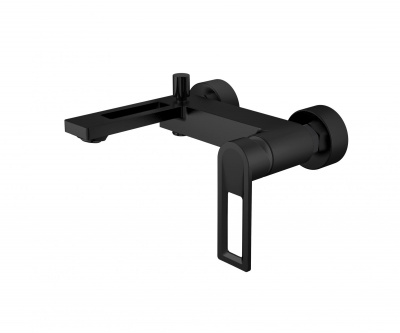 Смеситель для ванны I-TECH, ARIES 20, однорычажный, черный