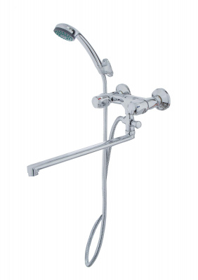 Смеситель для ванны I-TECH, CYGNUS 20, двухвентильный, излив 35 см