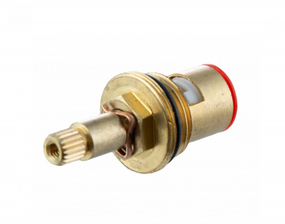 Кран-букса керам. 1/2", 20 шлицов, 90°