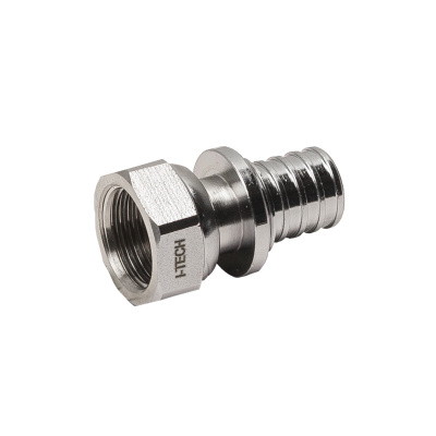 Муфта аксиальная I-TECH с накидной гайкой, 20х1/2"(ВР), латунь