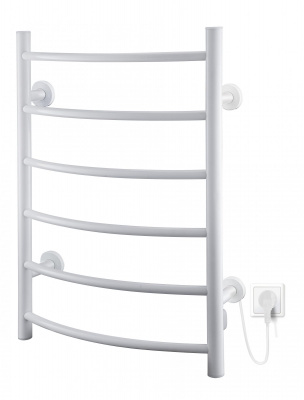 Полотенцесушитель электрический I-TECH, TANGO, 80 Вт, 53х68, белый глянцевый, прав., П6