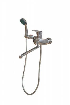 Смеситель для ванны I-TECH, AQUILA 20, однорычажный, излив 30 см